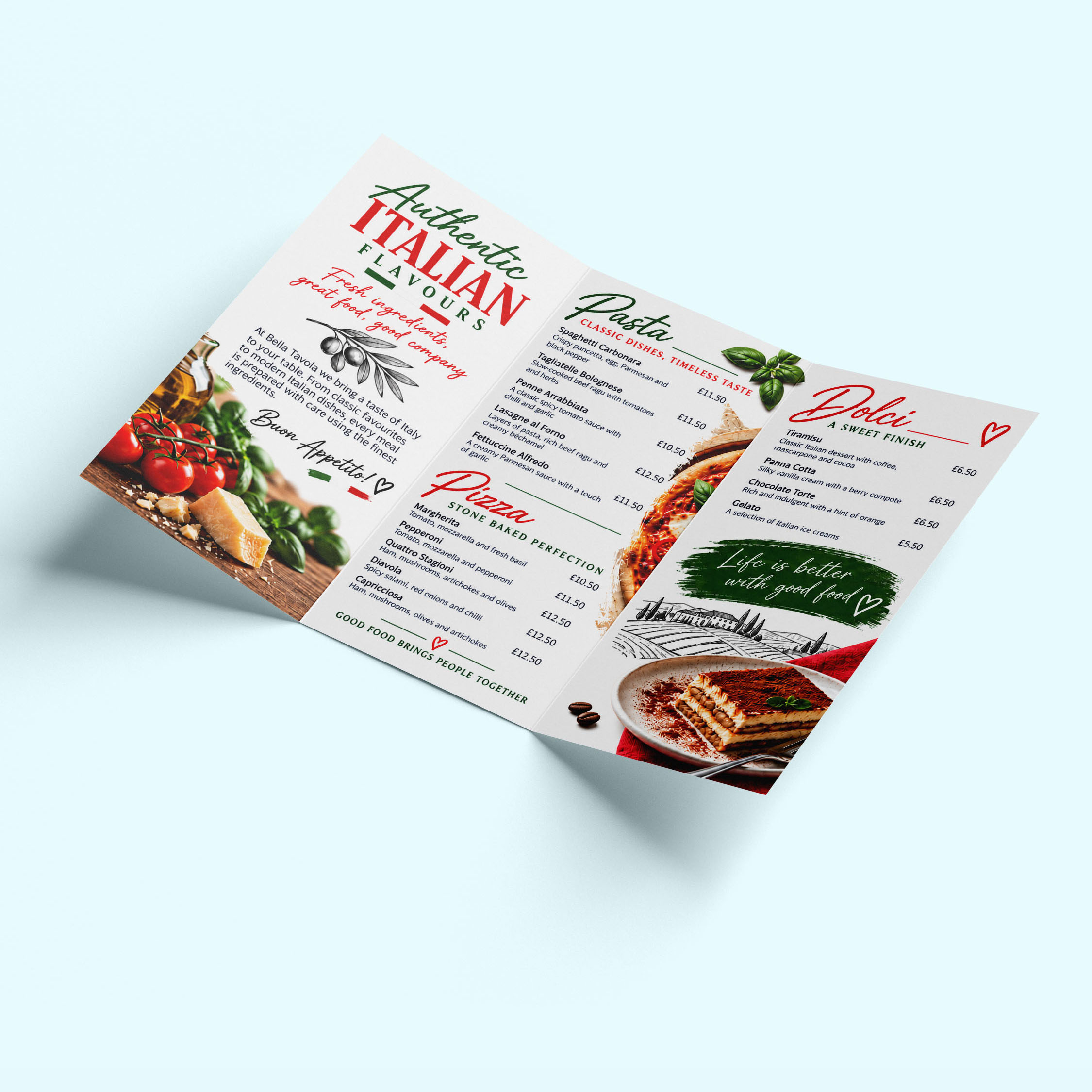 folded flyer printing