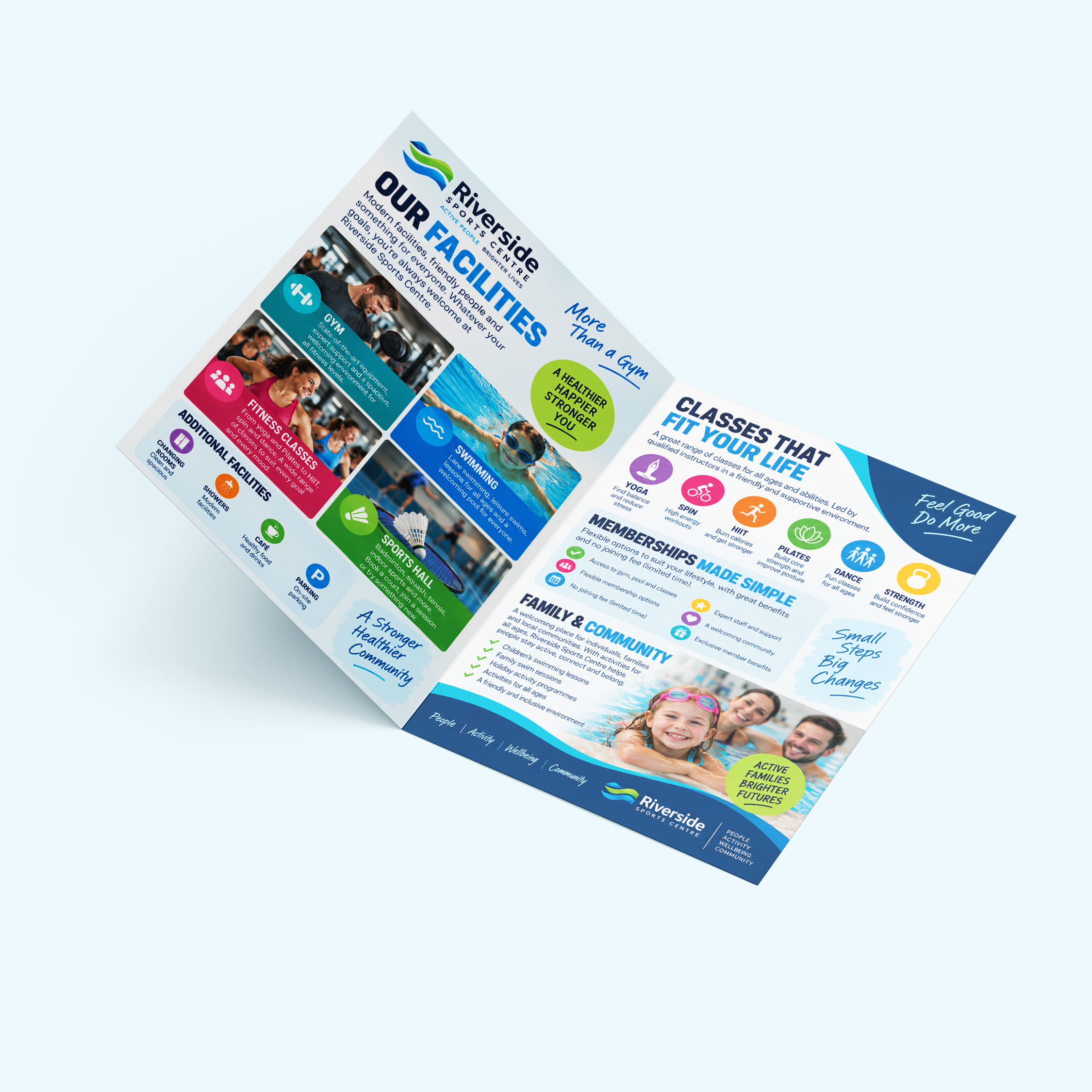folded leaflet printing