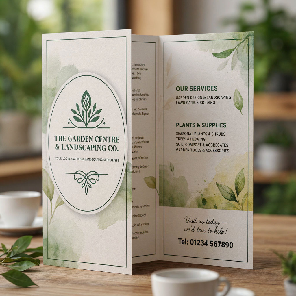 6 page dl folded flyers