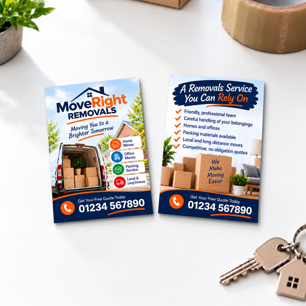 a7 leaflets